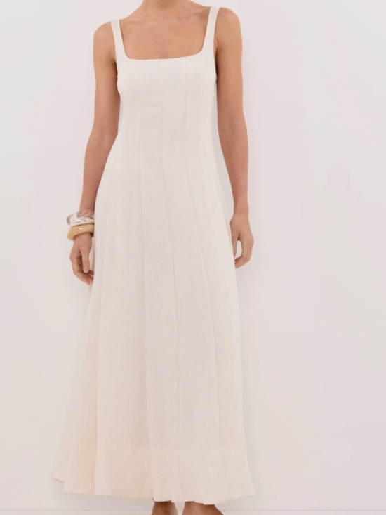 Dissh Dresses & Skirts - Dissh Canne Cream Midi Dress. Size 10. NWT